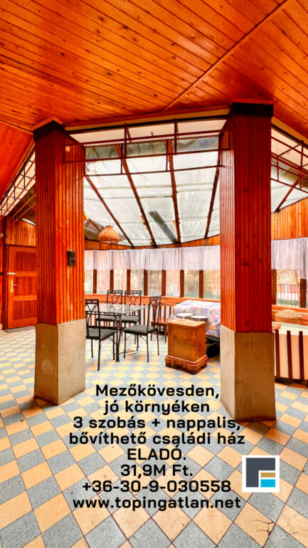 Mezőkövesden 3 szobás családi ház ELADÓ. - Image 4